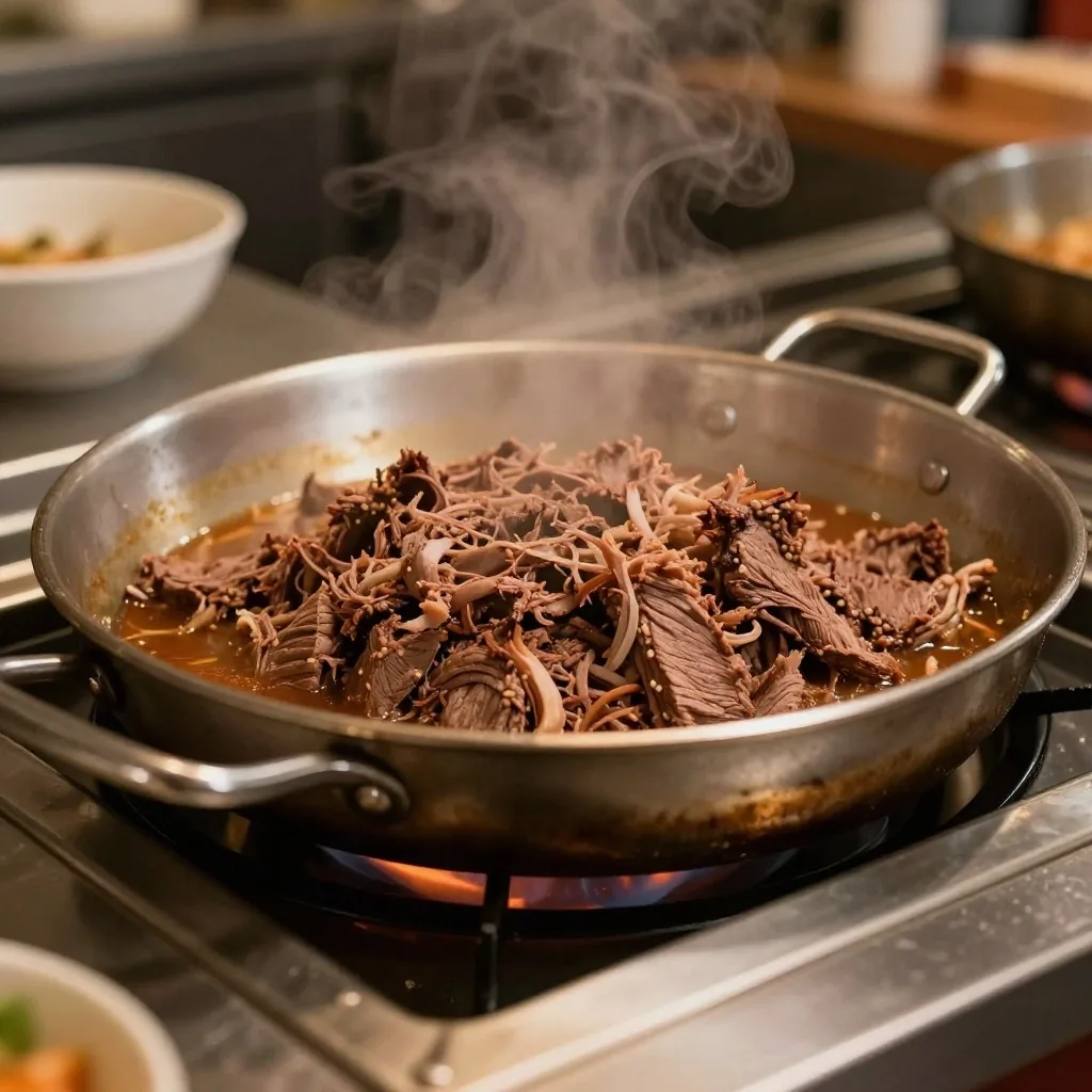 Ethically farmed chicken and slow-cooked Australian meats on the kitchen plancha