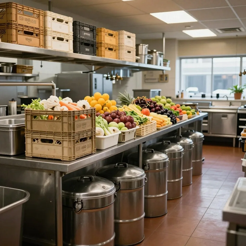 Guzman y Gomez sustainable waste sorting and commercial kitchen recycling in Sydney